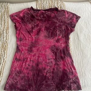 Tie dye pink t-shirt